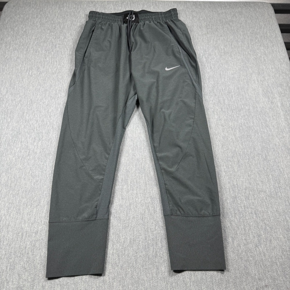 Nike Shield KD Men's Medium Gray Flex Hyper Elite Shield Cuff‎ Pants 800059